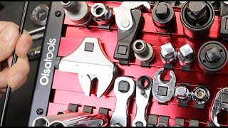 Affordable Aluminum Acreage: Olsa 90-slot portable socket tray finally organizes my other squares.