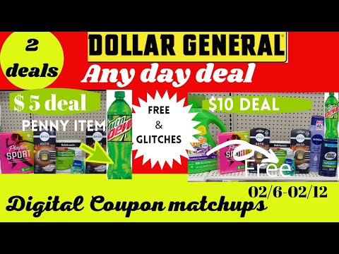 Dollar General Best Deals | This week | Any Day deals | Digital matchups | Plus free and glitches