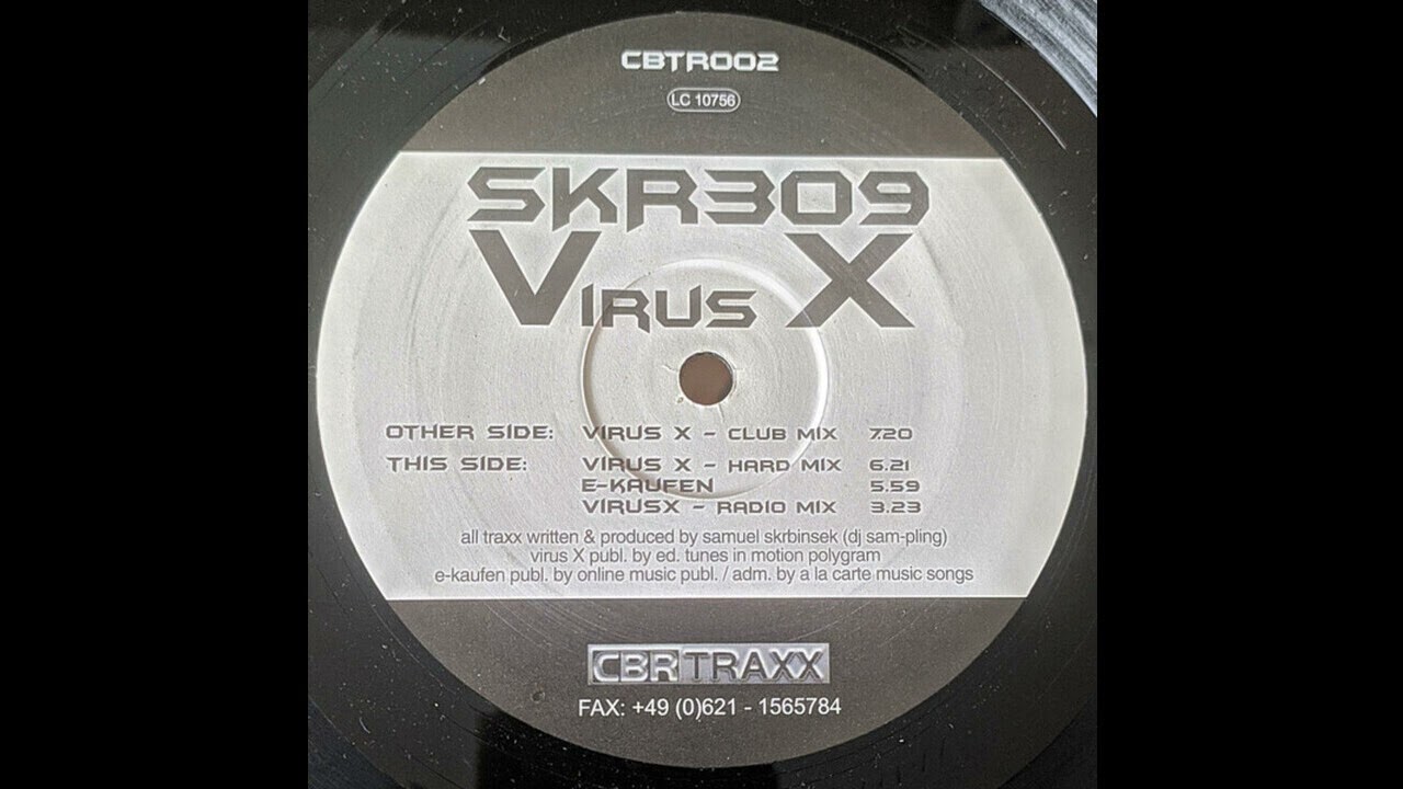 SKR309 - Virus X (Hard Mix) 2001 auf YouTube ansehen SKR309 - Virus X (Hard Mix) 2001 auf YouTube ansehen