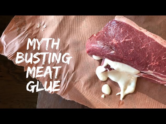 Replying to @jesspryles meat glue myths busted (had to tag myself