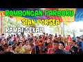 Rombongan parboru sian toba ramai sekali bah  adat batak toba