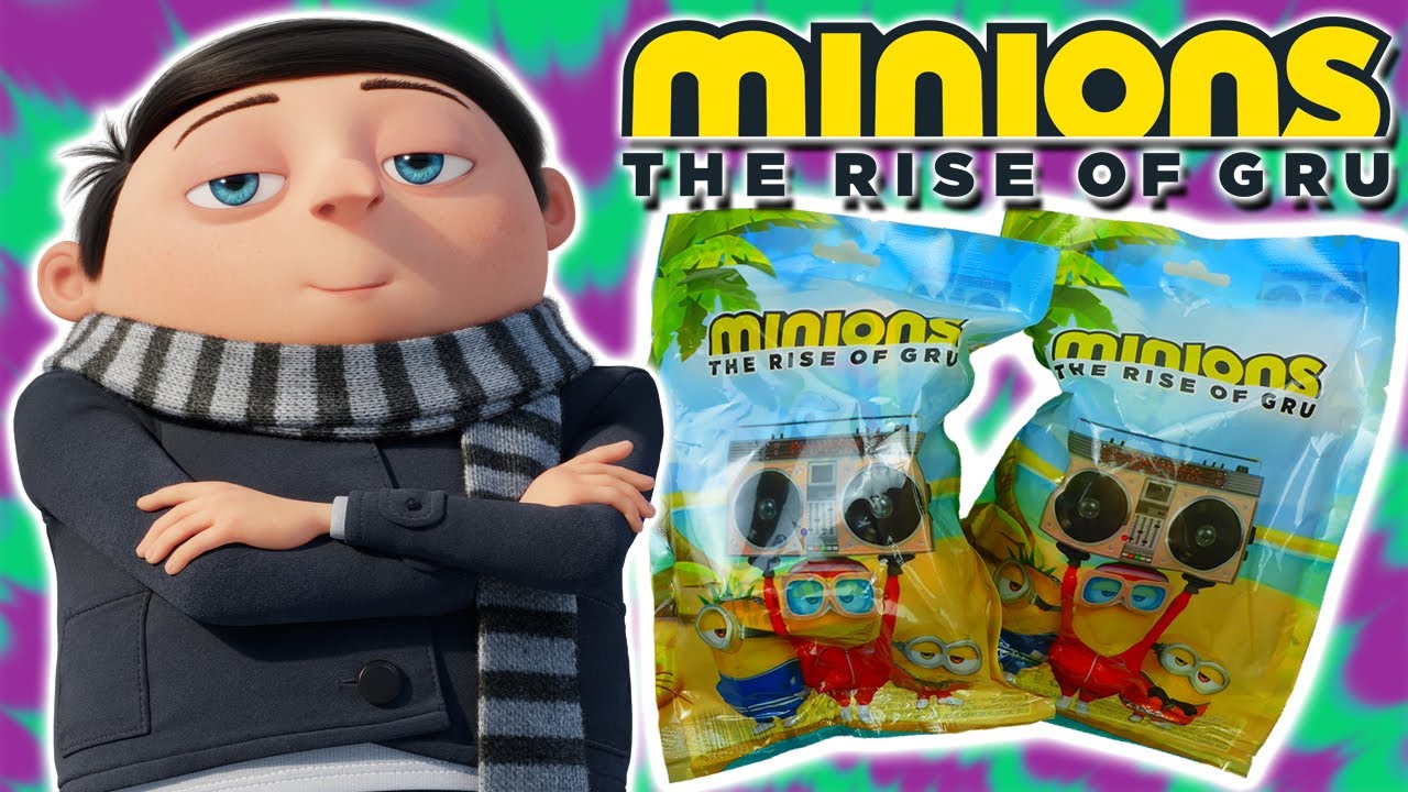 עונה 2 עם דמויות ענקיות המיניונים 2 עלייתו של גרו שקיות הפתעה - YouTube