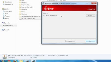 Setting up development tools: -1- install JAVA JDK