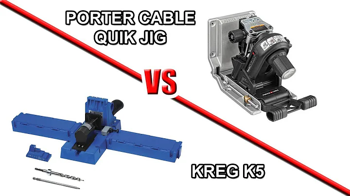 Pocket Hole Jigs Tool Fight:  Kreg K5 vs. Porter Cable QuikJig