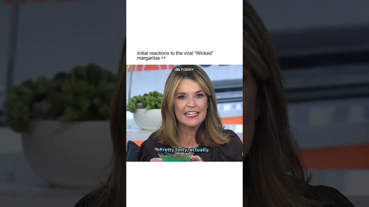 Trying Wicked Themed Margaritas