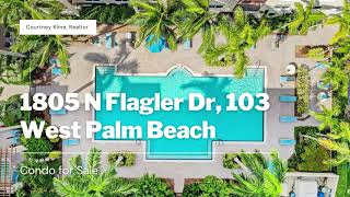 Condo for Sale in Flagler Pointe, West Palm Beach, Florida
