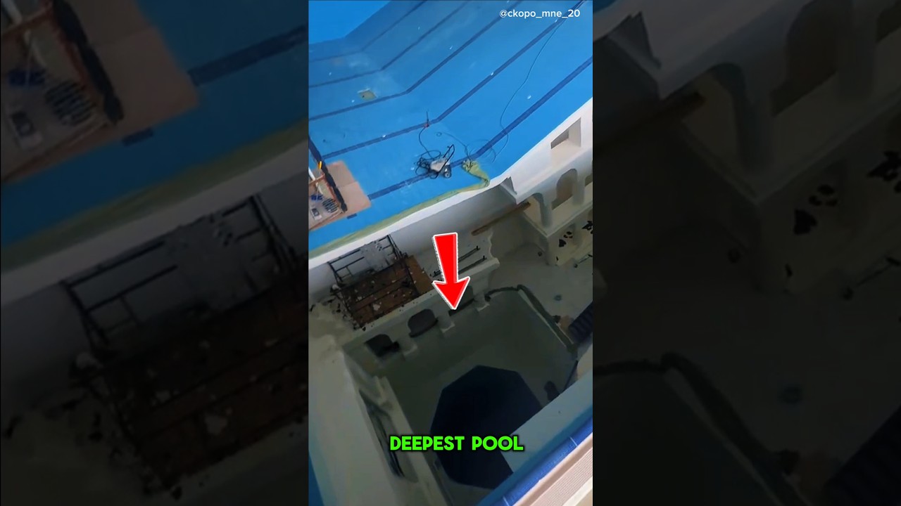 Not Just a Pool—It’s a Freediver’s Dream 😍 