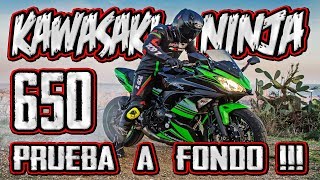 PRUEBA KAWASAKI NINJA 650 LIMITABLE CARNET A2 + AKRAPOVIC !!! TEST A FONDO DE MI EX MOTO JAJA