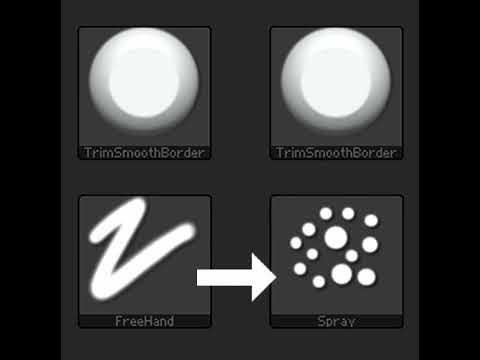 zbrush trim smooth border