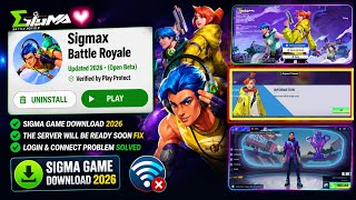 Sigma Battle Royale 2026 Is Back 😱 New Update, Server Fixed & Login Problem Solved | Gaming SP Pro