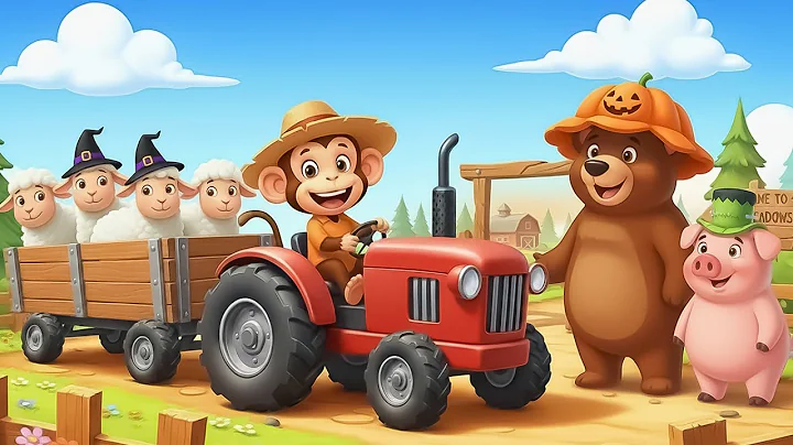 Wheel Theft Incident, Smart Monkey Farmer Gets Back Wheel At Shark Lake - Farm Work | Monkey Farm🐒🚜