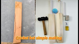 cricket bat making How to make Indian cricket bat  Making home of a cricket bat at home Making Seba screenshot 4