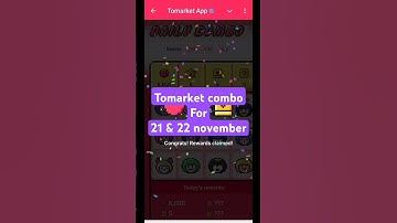 Tomarket daily combo #tomarketdailycombo #tomarket #shorts