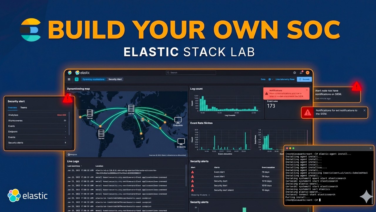 How to Build Your Own SOC Lab with Elastic Stack : Full Walkthrough