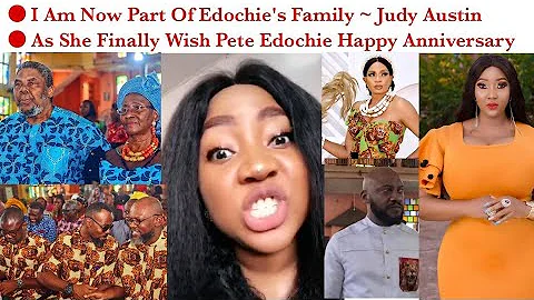Yul Edochie and Judy Austin celebrate his father Pete Edochie