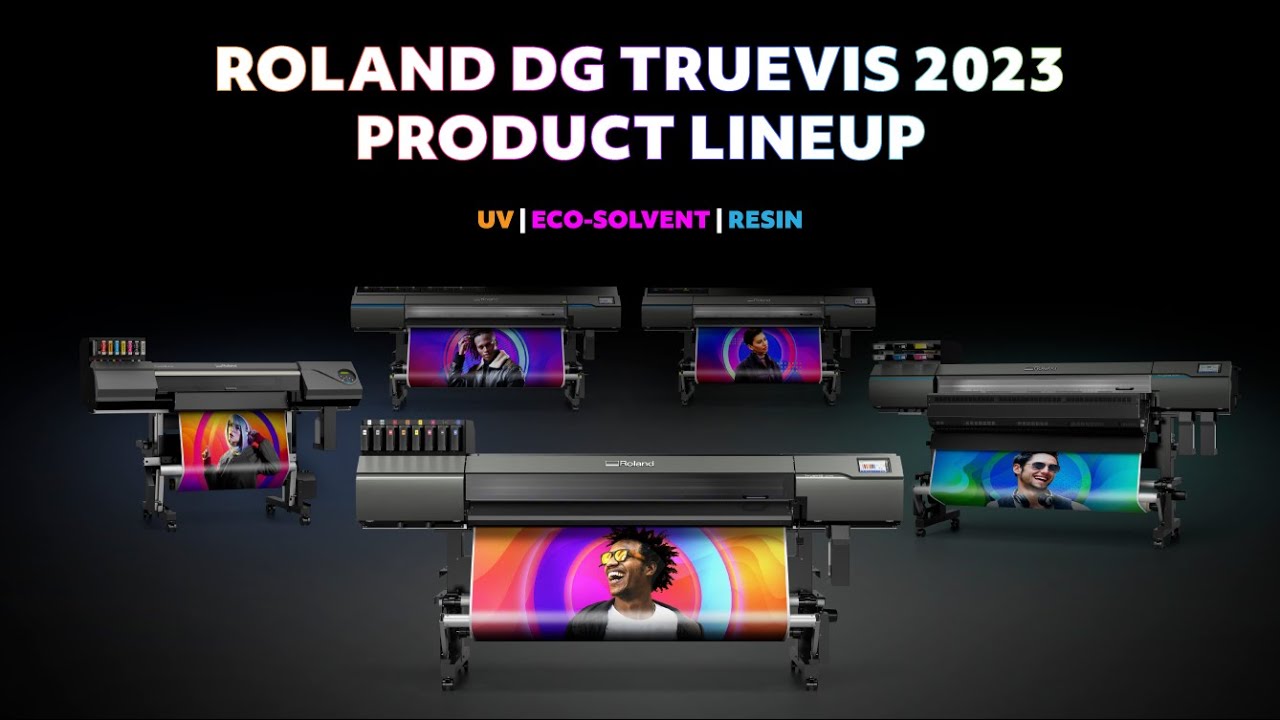 Roland DG TrueVIS Series 2023 (NEW) YouTube
