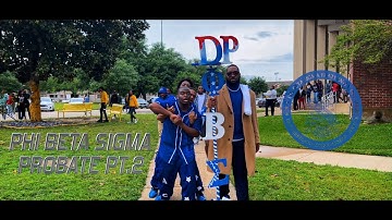 Phi Beta Sigma Fraternity, Inc. Spring 2022 Probate Pt. 2 🔵🔥| Grambling State University | MKP