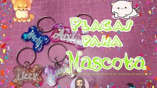 Plaquitas para perrito| Resina | Creative Jazz