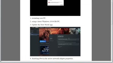 Fix New World No Product Information Found Error