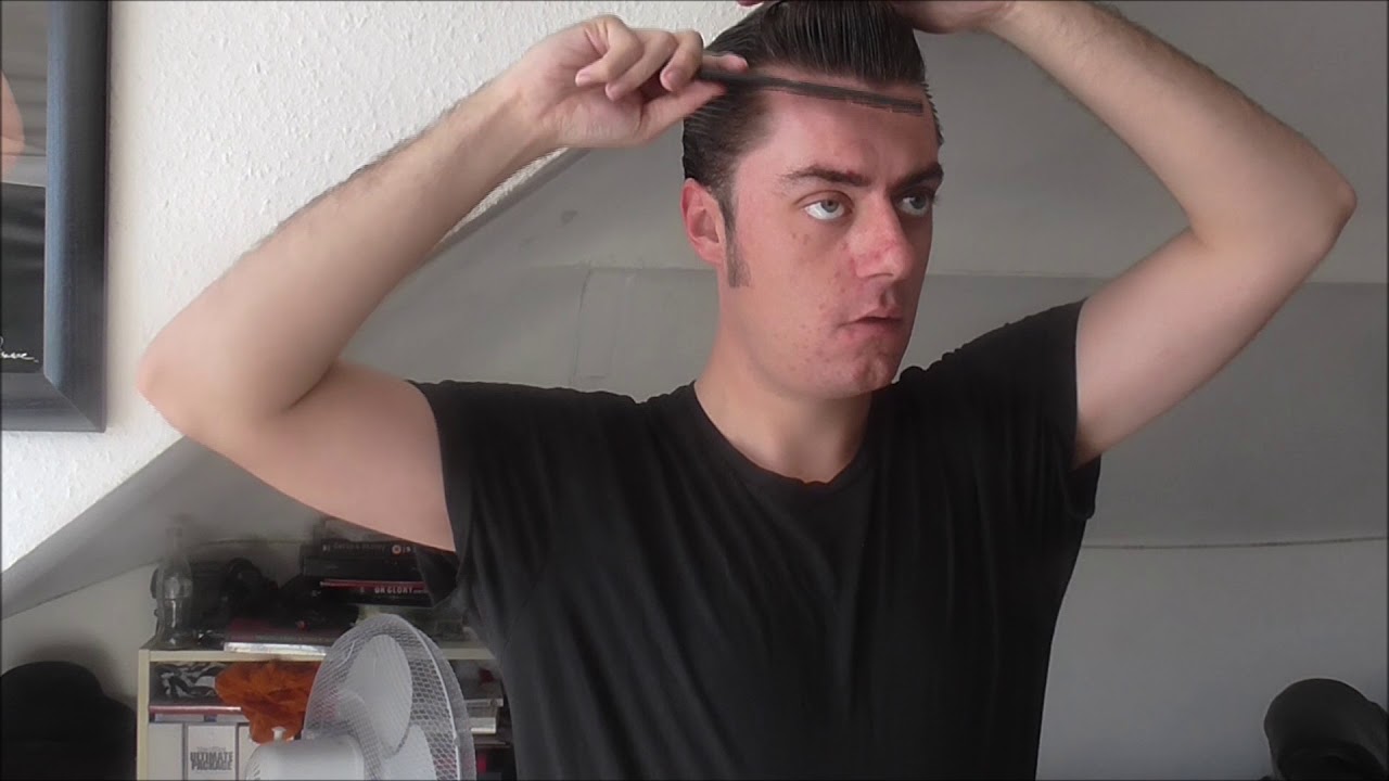 Doing Elvis Presley Pompadour With Brylcreem