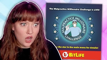 HOW TO DO THE "MALPRACTICE MILLIONAIRE" CHALLENGE IN BITLIFE!