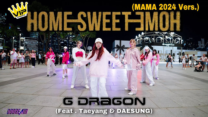 【KPOP IN PUBLIC | 1TAKE】G-Dragon - HOME SWEET HOME (feat. TAEYANG & DAESUNG) | Cover by Singapore