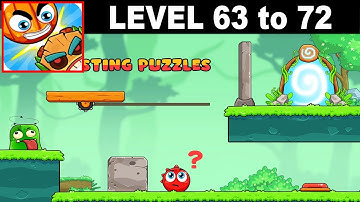 Ball Hero 2 Back to Jungle level 63 64 65 66 67 68 69 70 71 72 - Gameplay Walkthrough Part 8