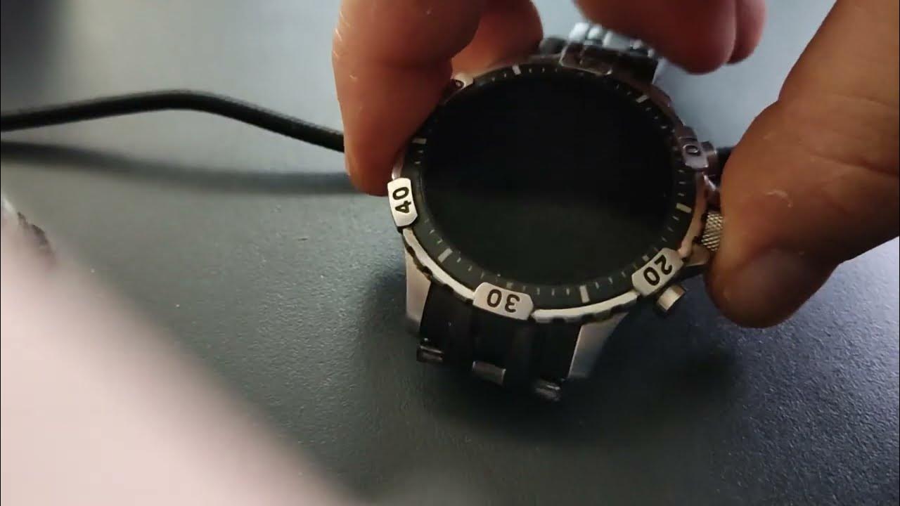 Fossil Gen 5 Smartwatch Garrett HR just "repaired" not charging and