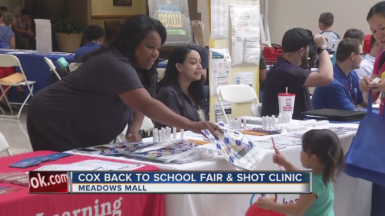Backtoschool fair at Meadows Mall Saturday YouTube