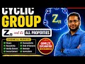 CYCLIC GROUP THEORY,Zn and all    IMPORTANT CONCEPT VERY EASILY 