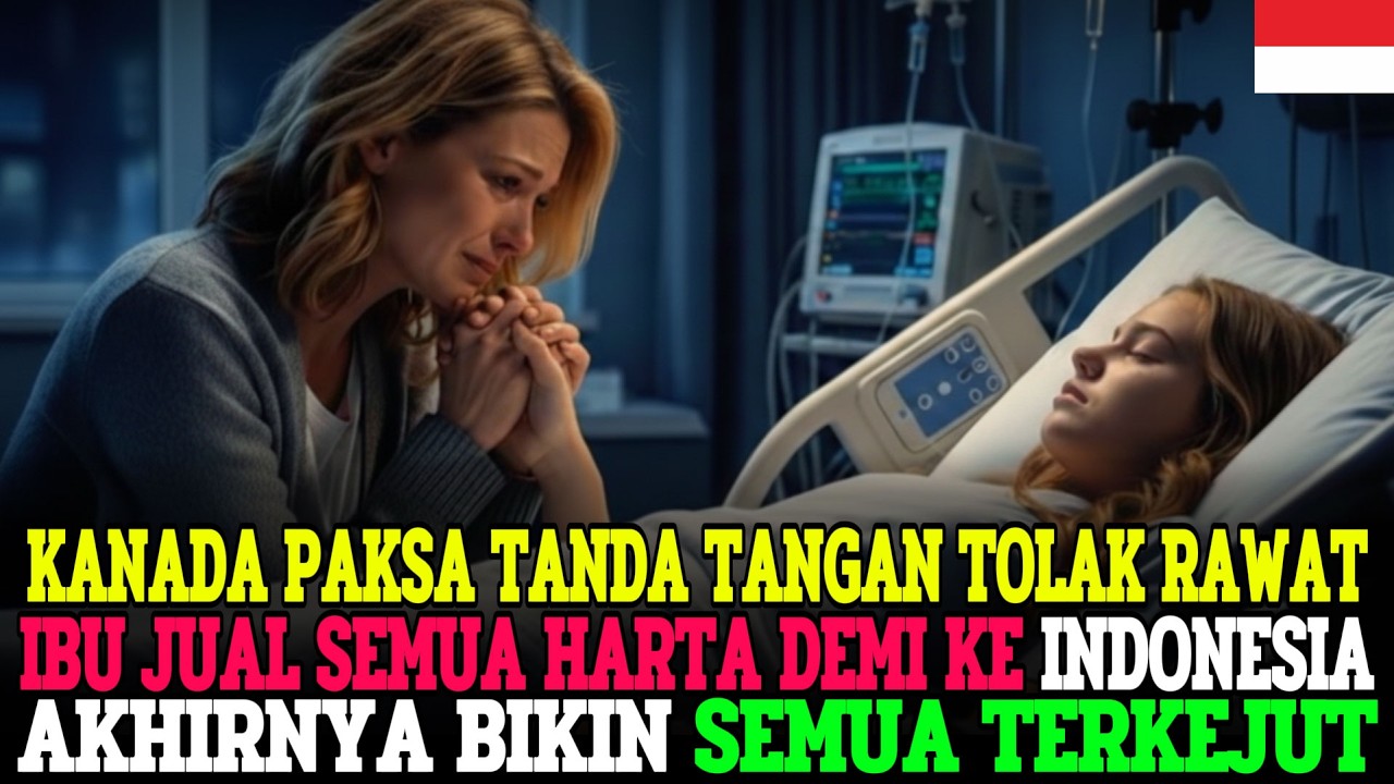 DOKTER TERKENAL KANADA VONIS PUTRINYA TAK TERTOLONG, IBU NEKAT KE INDONESIA, KEPUTUSAN RS MENGEJUTKA