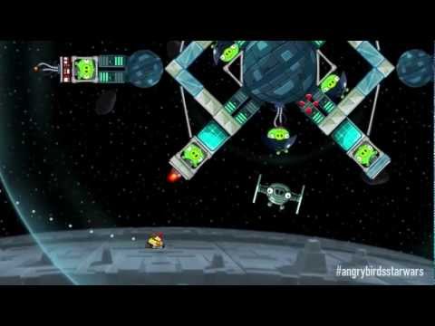 Video of game play for Angry Birds Star Wars