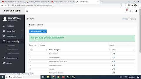 Aplikasi Web Peminjaman Buku Perpustakaan Native (Php/Mysql) Source Code