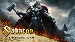 Video thumbnail of "SABATON - Thunderstorm (Official Lyric Video)"