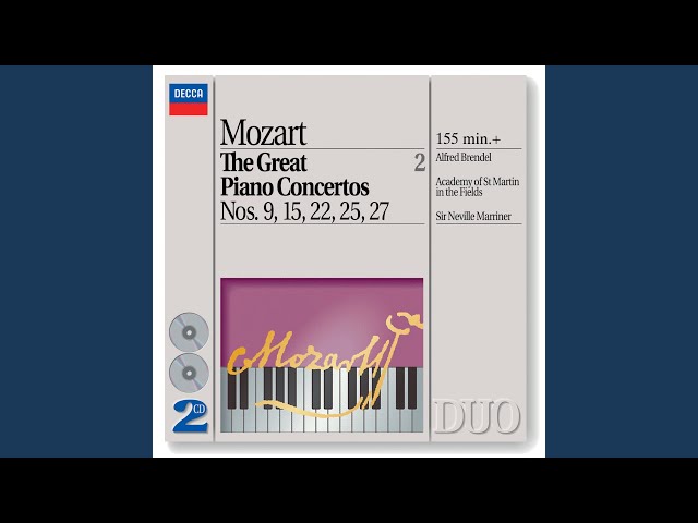 Mozart - Concerto pour piano n°27 : Finale : I.Jacoby / St Martin in-the-Fields / N.Marriner