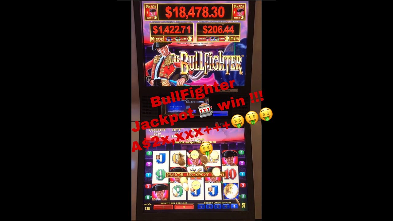 BullFighter Jackpot 🎰 win !!! A$20K+++🤑🤑🤑🤑 - YouTube