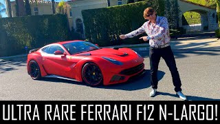 MY ULTRA RARE FERRARI F12 NLARGO!!