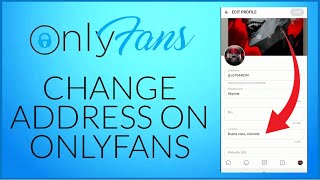 How To Change Address On OnlyFans Account 2024