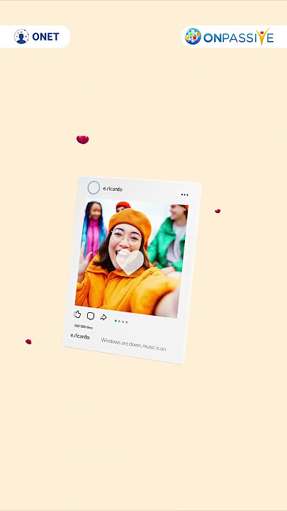 Be Yourself on ONET
