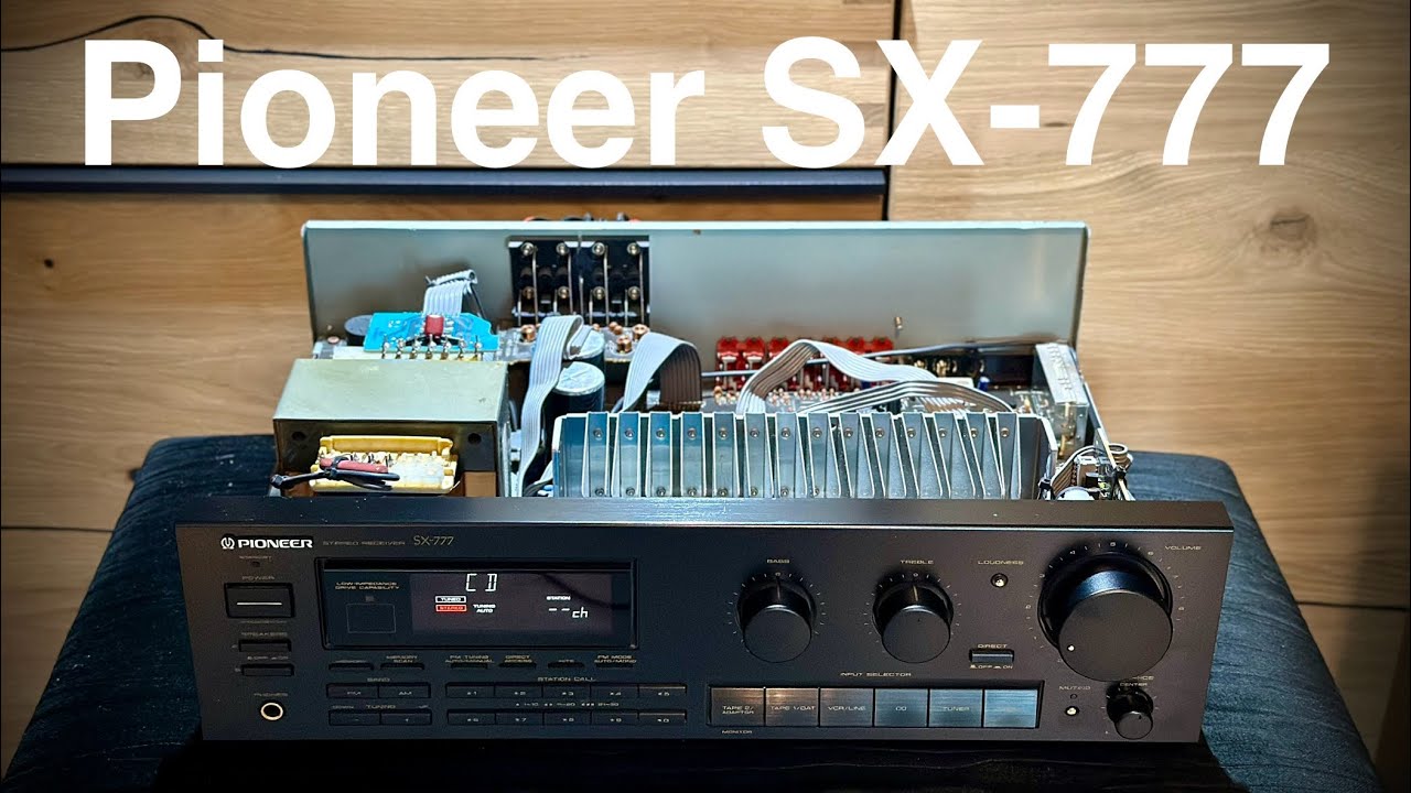 Pioneer DC ステレオアンプ Pioneer SX-777 Stereo Amplifier Demo - YouTube