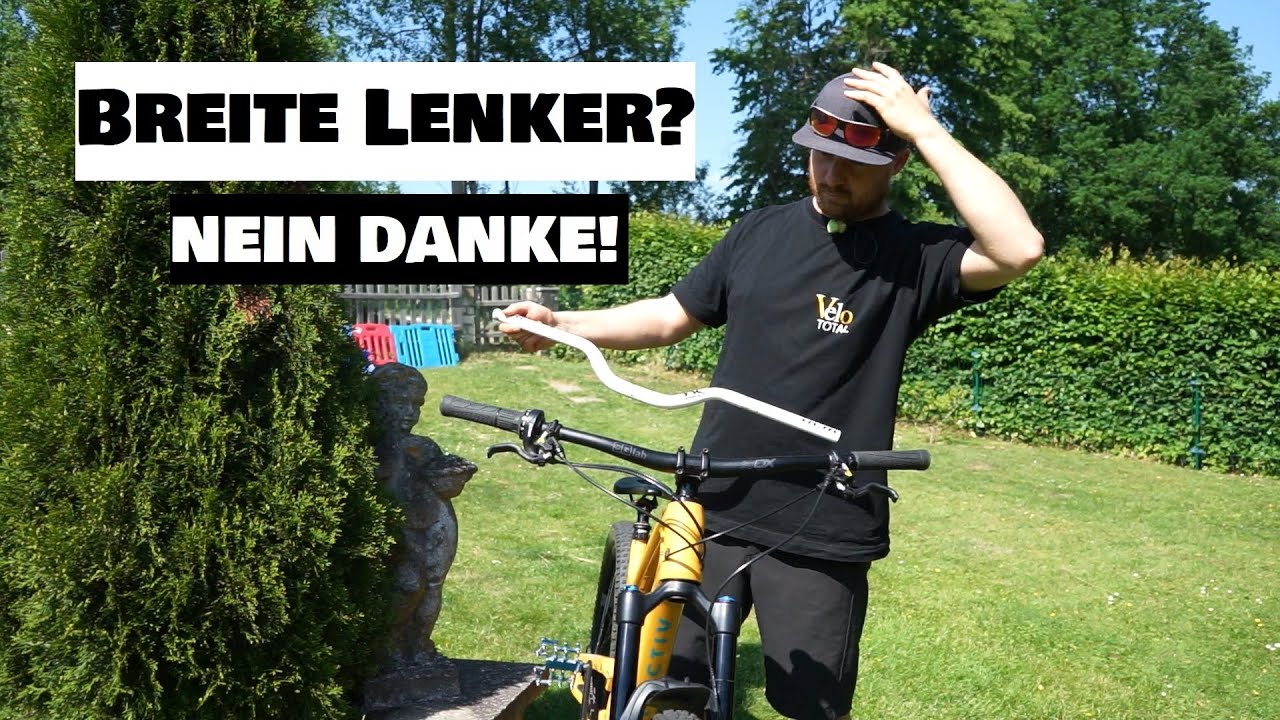 Breite Lenker - MUST-HAVE oder NO-GO? MTB- und E-MTB Kontroverse 