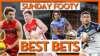 AFL & NRL Sunday Best Bets | Betting Tips & Preview Of All 4 Games