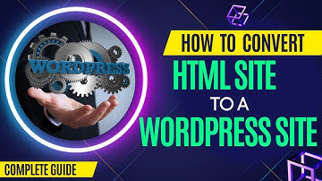 How to convert HTML Site to WordPress Site for beginners | Easy Ways | #learnskills19 #wordpress