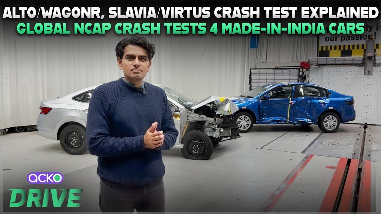 Alto K10, Wagon-R, Slavia, Virtus Crash Tests Explained