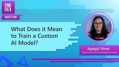 Wat houdt het trainen van een aangepast AI-model in?