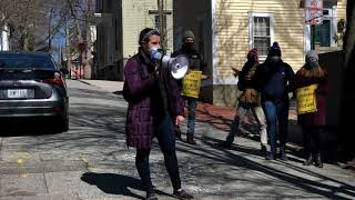 Activists Demand Action: Climate March to Rep. Blazejewski’s Bridge Rally