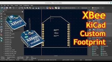 XBee KiCad Custom Footprint
