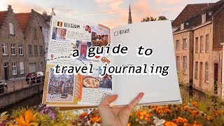 A guide to starting a travel journal - Belgium 🇧🇪 | The Adventure Book