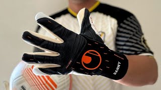 Uhlsport SPEED CONTACT ABSOLUTGRIP FINGER SURROUND Goalkeeper Glove