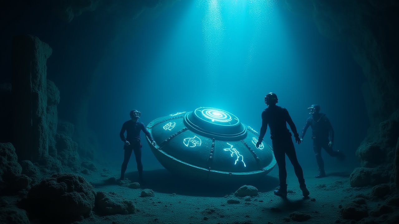 Археологи Нашли НЛО в Глубинах Океана: Все Потеряли Сознание!